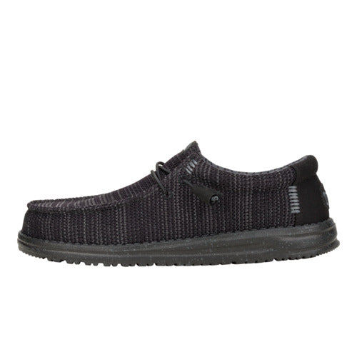 Wally Stretch Sox Wide – Black