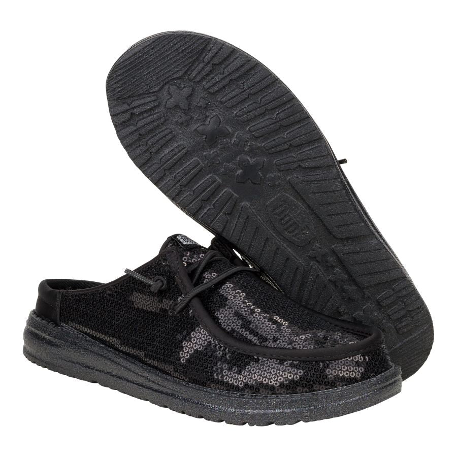 Wendy Slip Sequin – Black - Image 3