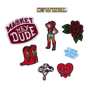 Market Cowgirl Patch Pack – Cowgirl Multi