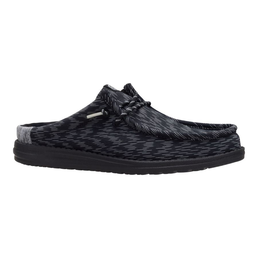 Wally Slip Jersey Jacquard – Black/Monument Grey - Image 7