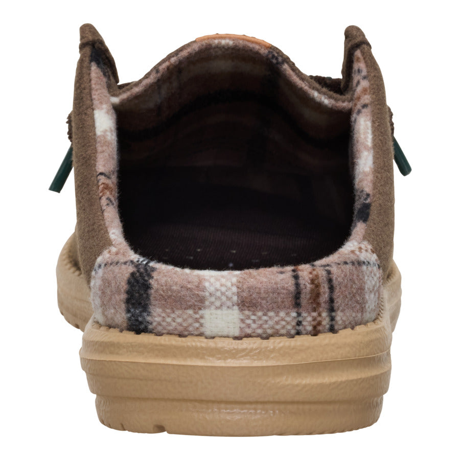 Wally Slip Cozy Plaid – Major Brown/Multi - Image 5