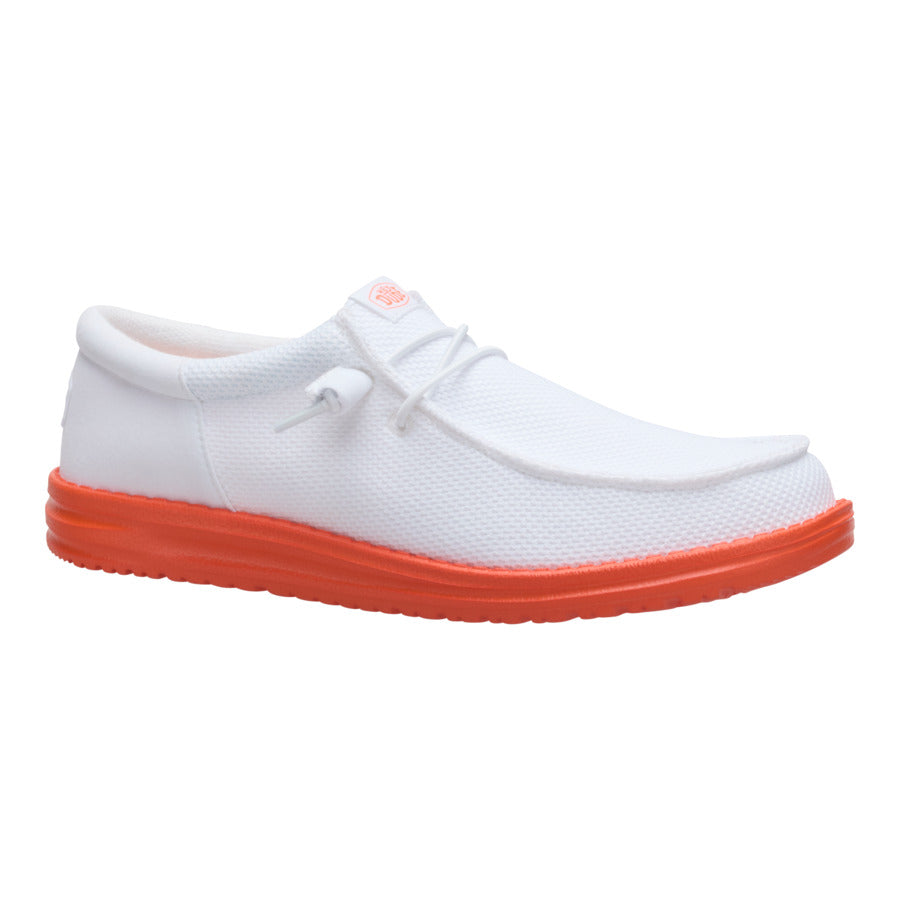 Wally Funk Pop – White/Tomato Orange - Image 7