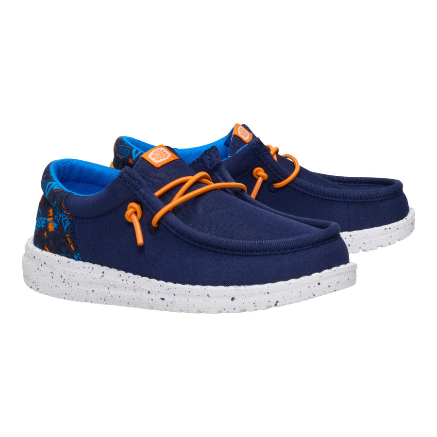 Wally Funk Youth Game On – Navy/Multi - Image 2