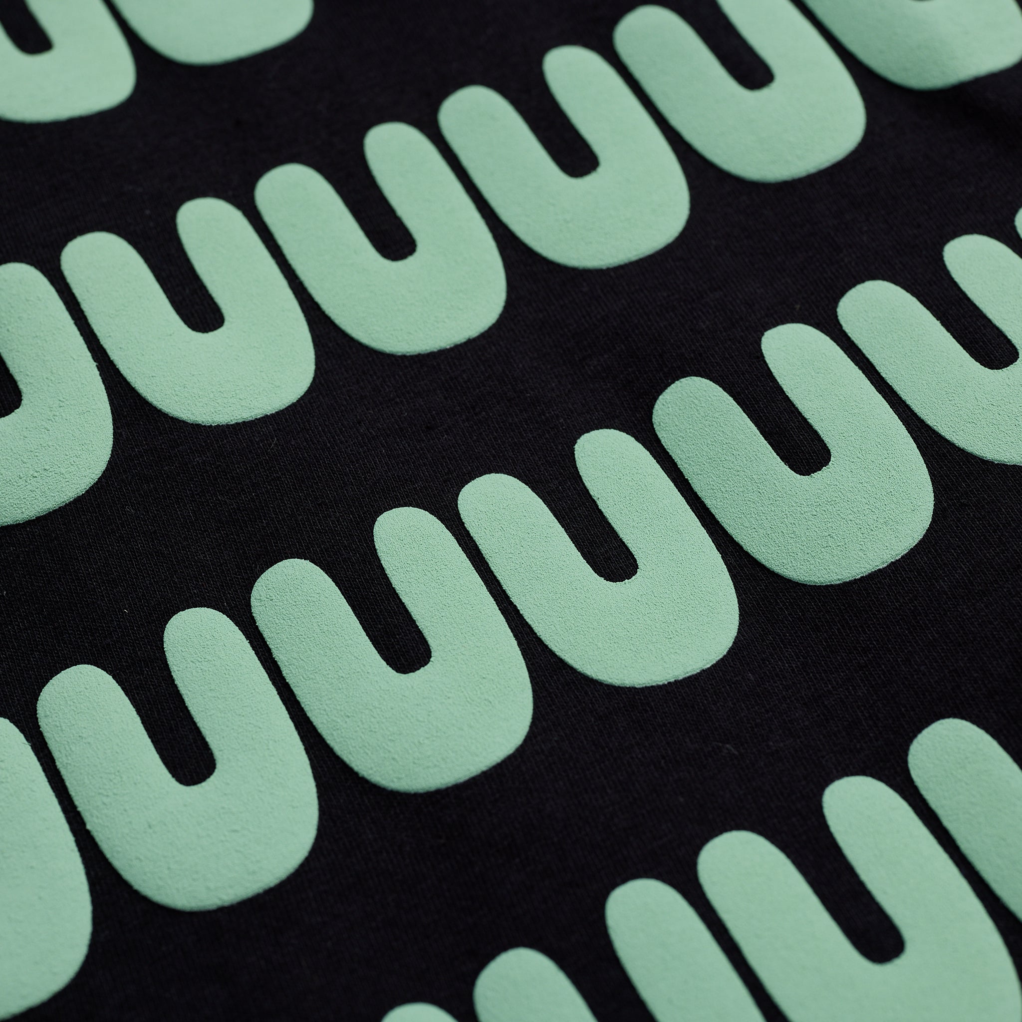 Duuuuuude Tee – Black/Mint - Image 5